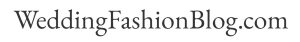 wedding fashion blog logo